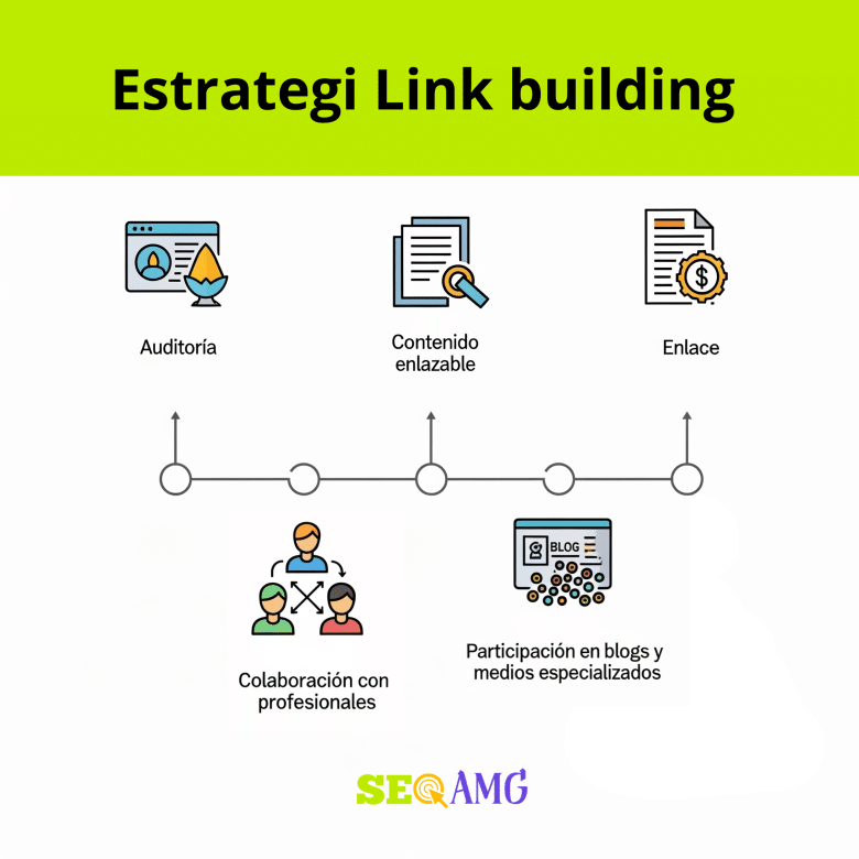 Estrategia link building para SEO Málaga